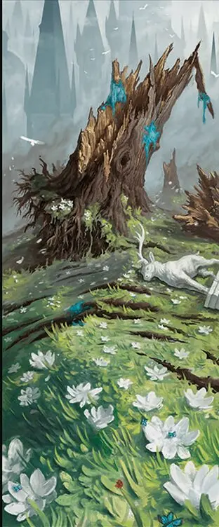 Art detail — Case of the Trampled Garden