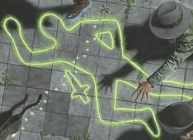 Art detail — Chalk Outline