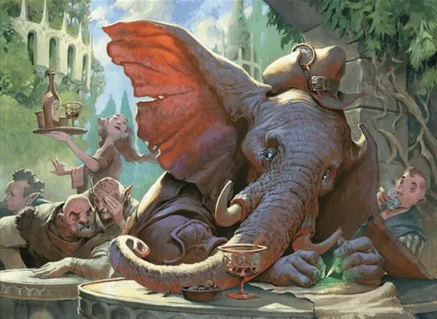 Art detail — Loxodon Eavesdropper