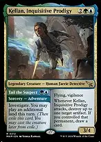 Kellan, Inquisitive Prodigy // Tail the Suspect — Murders at Karlov Manor