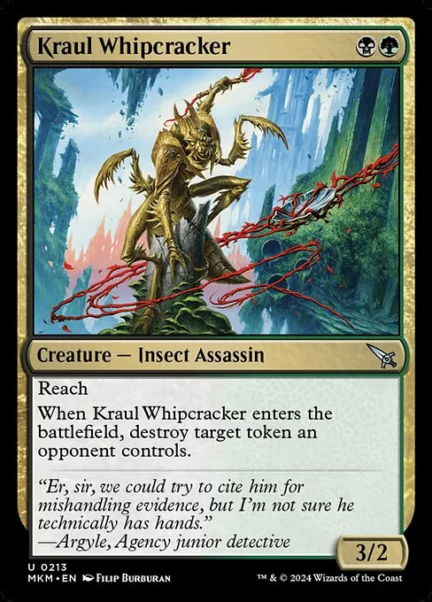 Kraul Whipcracker — Murders at Karlov Manor
