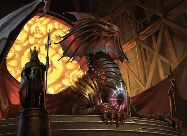 Art detail — Niv-Mizzet, Guildpact