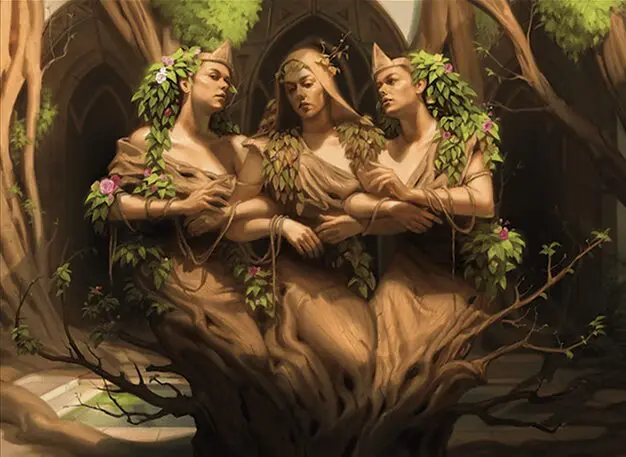Art detail — Trostani, Three Whispers