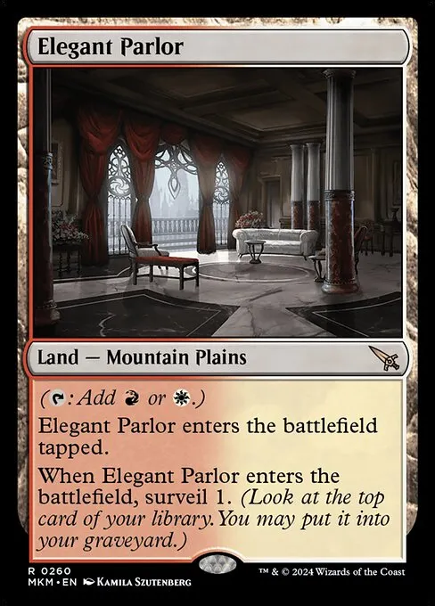 Elegant Parlor — Murders at Karlov Manor