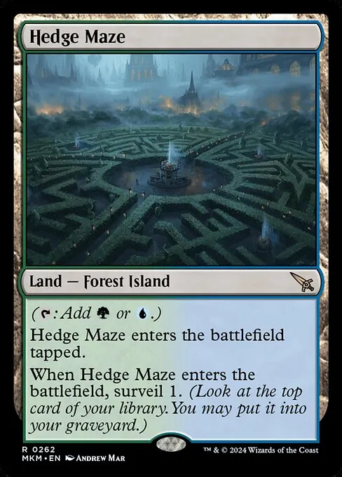 Hedge Maze — Murders at Karlov Manor