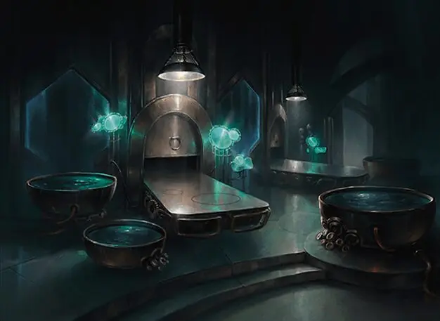 Art detail — Underground Mortuary
