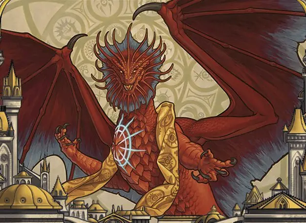 Art detail — Niv-Mizzet, Guildpact