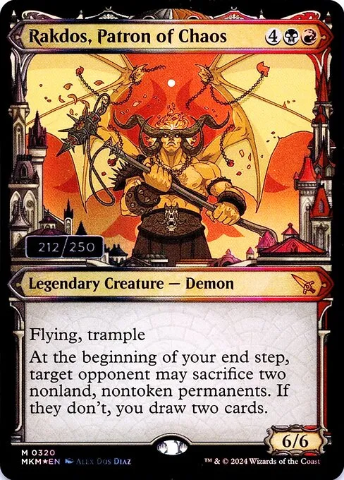 Rakdos, Patron of Chaos — Murders at Karlov Manor