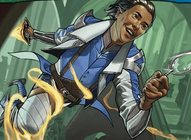 Art detail — Kellan, Inquisitive Prodigy // Tail the Suspect