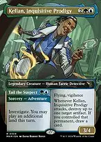 Kellan, Inquisitive Prodigy // Tail the Suspect — Murders at Karlov Manor