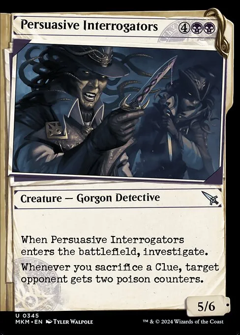 Persuasive Interrogators — Murders at Karlov Manor