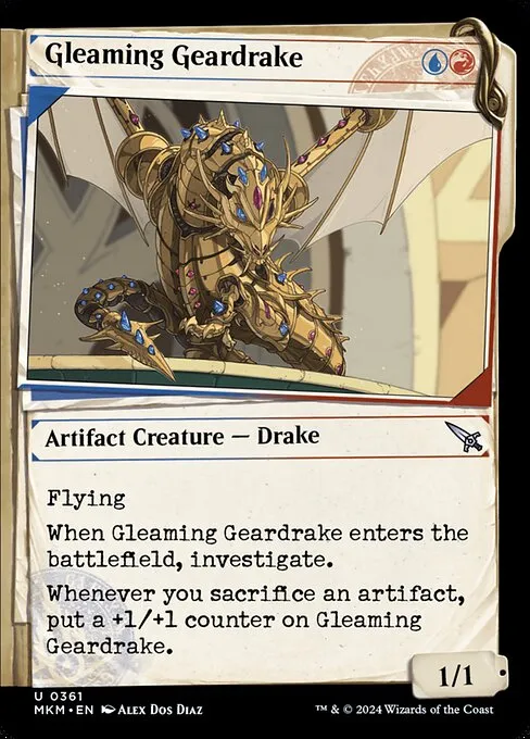Gleaming Geardrake — Murders at Karlov Manor