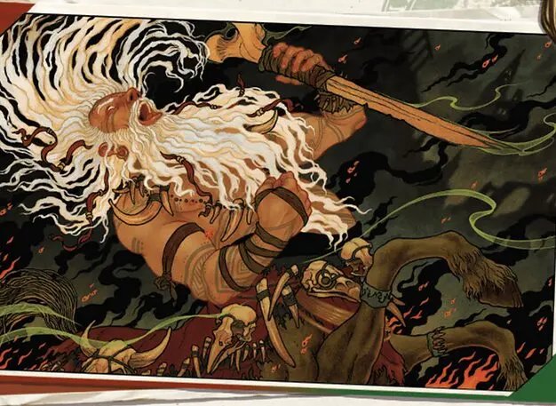 Art detail — Yarus, Roar of the Old Gods