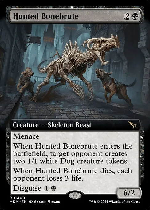 Hunted Bonebrute — Murders at Karlov Manor
