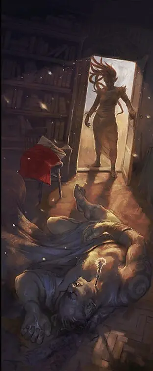 Art detail — Case of the Gorgon's Kiss