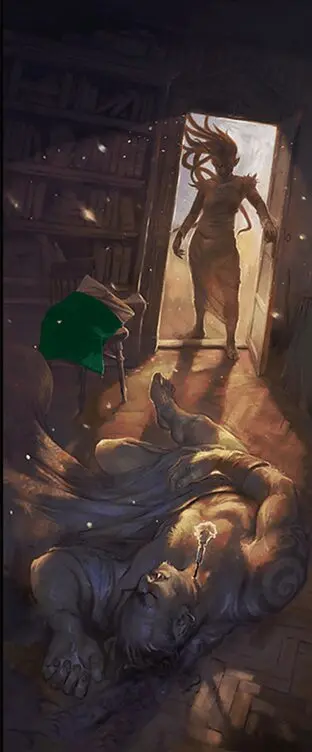 Art detail — Case of the Gorgon's Kiss