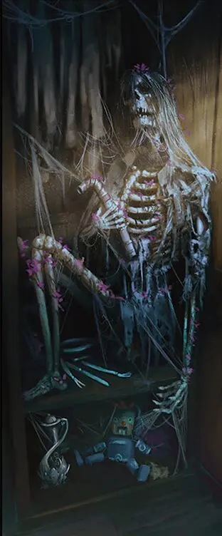Art detail — Case of the Stashed Skeleton