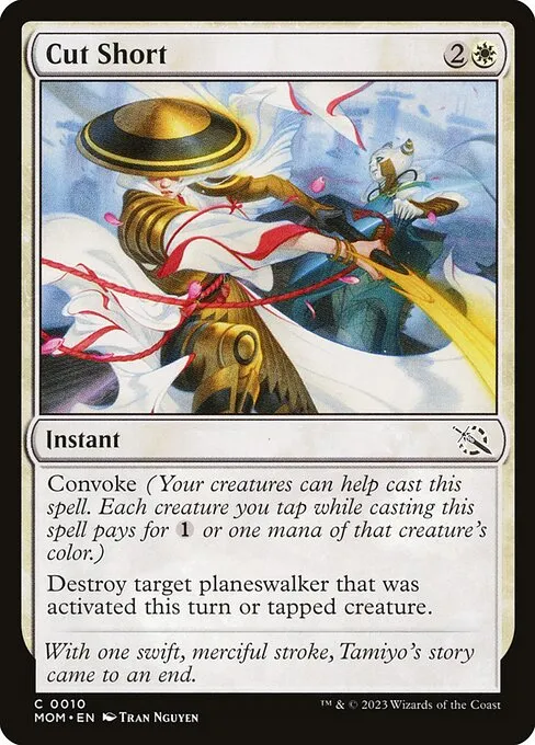 Cut Short — March of the Machine