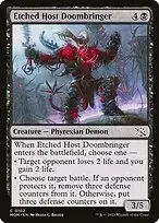 Etched Host Doombringer — March of the Machine