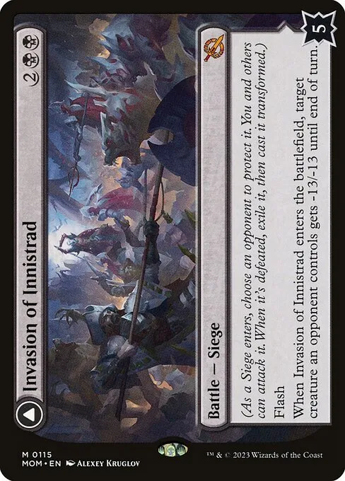 Invasion of Innistrad // Deluge of the Dead — March of the Machine