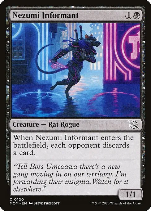 Nezumi Informant — March of the Machine