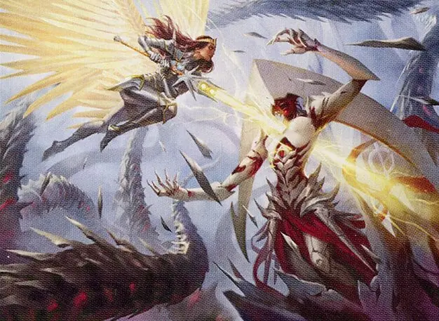 Art detail — Elspeth's Smite