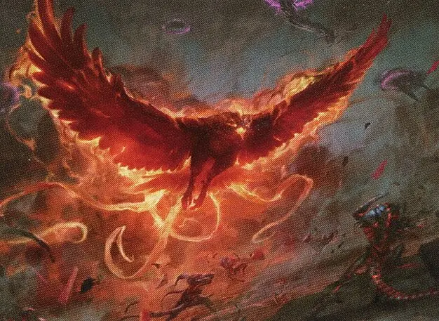 Art detail — Bloodfeather Phoenix