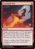 Coming In Hot — March of the Machine