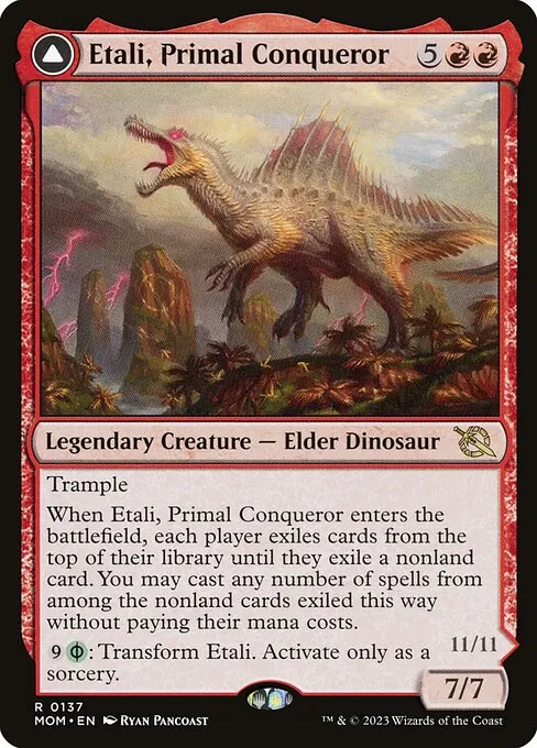 Etali, Primal Conqueror // Etali, Primal Sickness — March of the Machine