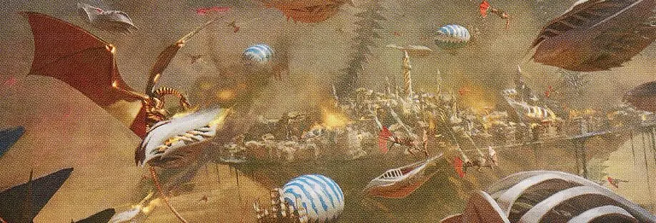 Art detail — Invasion of Mercadia // Kyren Flamewright