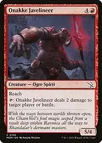 Onakke Javelineer — March of the Machine