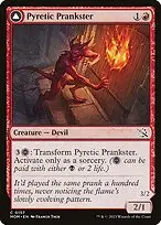 Pyretic Prankster // Glistening Goremonger — March of the Machine