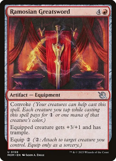 Ramosian Greatsword — March of the Machine