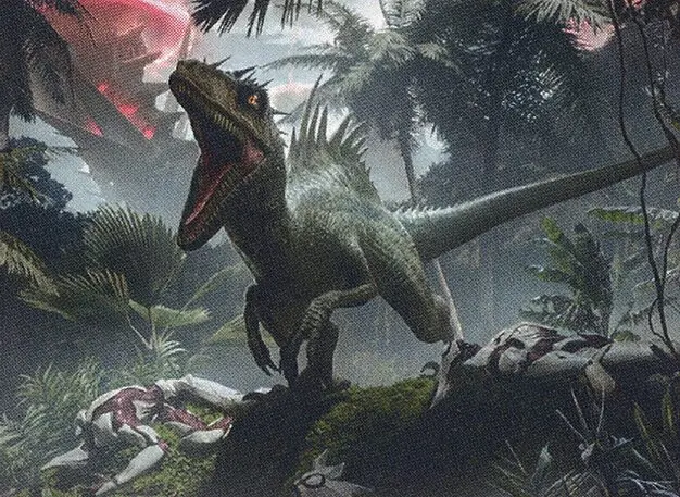 Art detail — Rampaging Raptor