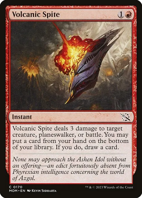 Volcanic Spite — March of the Machine