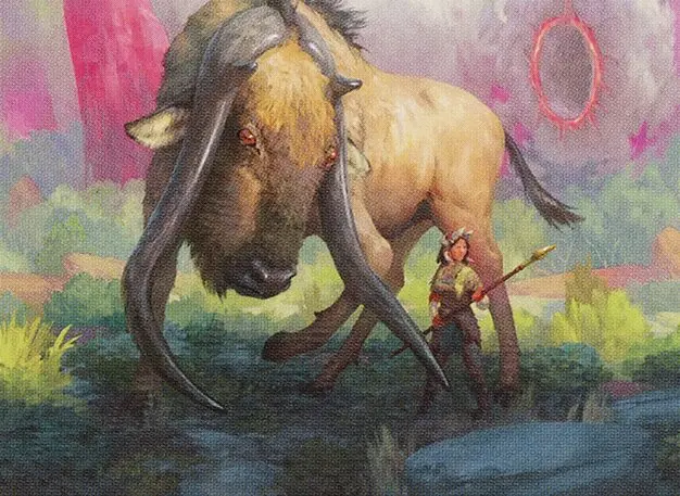Art detail — Bonded Herdbeast // Plated Kilnbeast