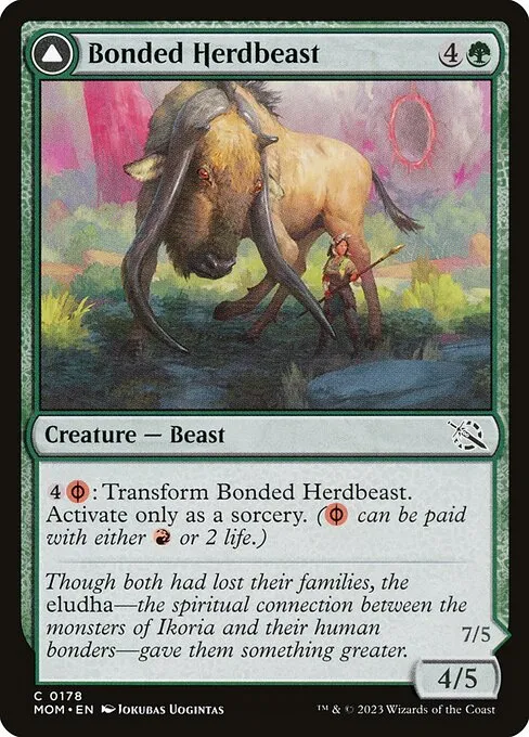 Bonded Herdbeast // Plated Kilnbeast — March of the Machine