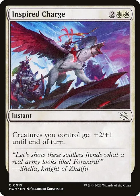 Inspired Charge — March of the Machine