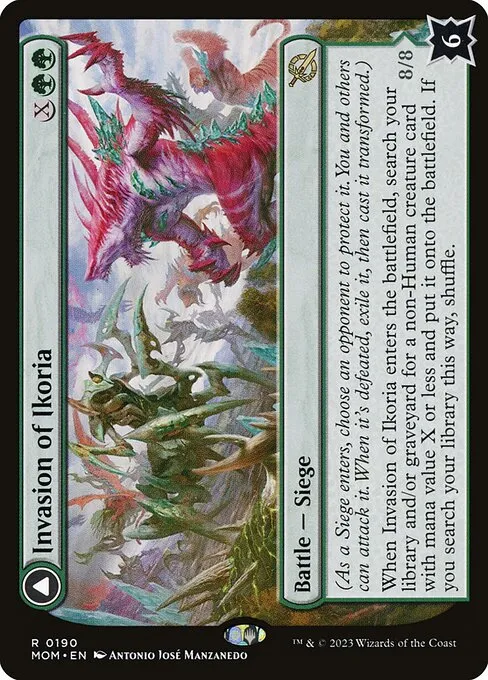 Invasion of Ikoria // Zilortha, Apex of Ikoria — March of the Machine