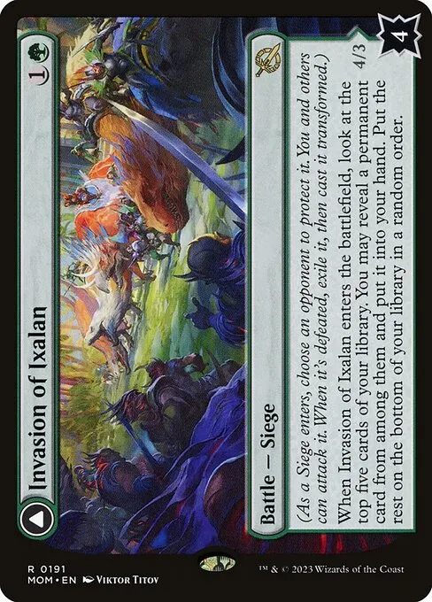 Invasion of Ixalan // Belligerent Regisaur — March of the Machine