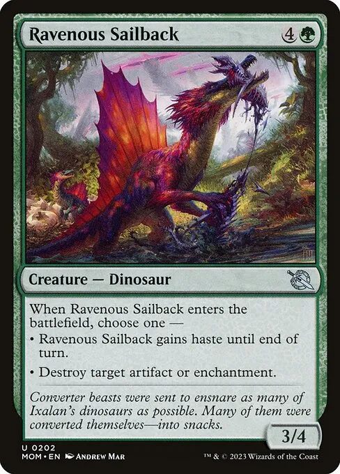 Ravenous Sailback — March of the Machine