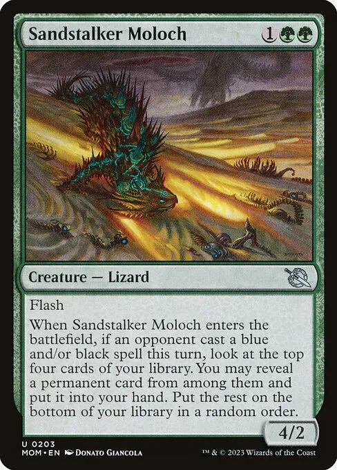 Sandstalker Moloch — March of the Machine