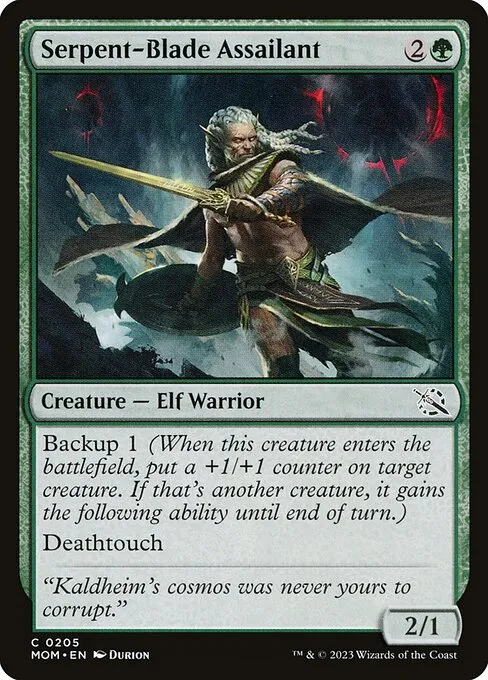 Serpent-Blade Assailant — March of the Machine