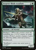 Serpent-Blade Assailant — March of the Machine