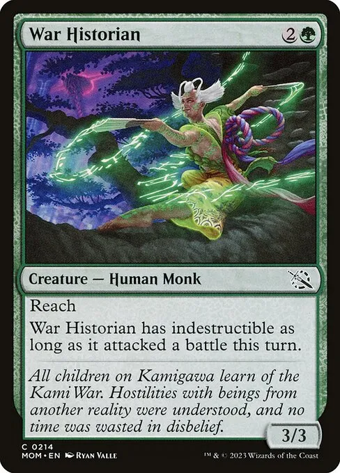 War Historian — March of the Machine