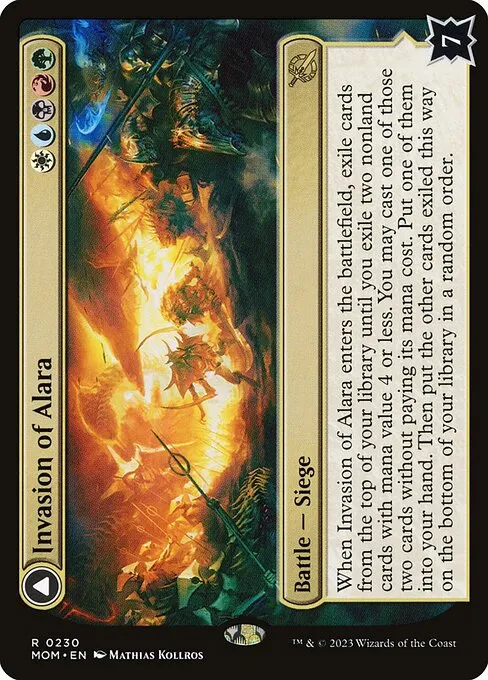 Invasion of Alara // Awaken the Maelstrom — March of the Machine