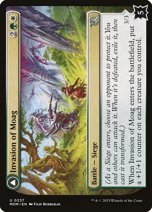 Invasion of Moag // Bloomwielder Dryads — March of the Machine