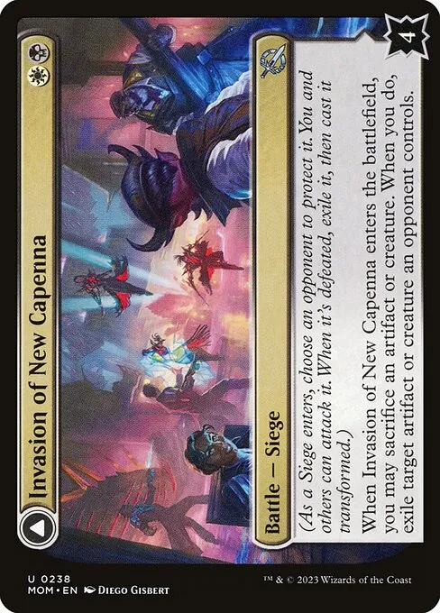Invasion of New Capenna // Holy Frazzle-Cannon — March of the Machine