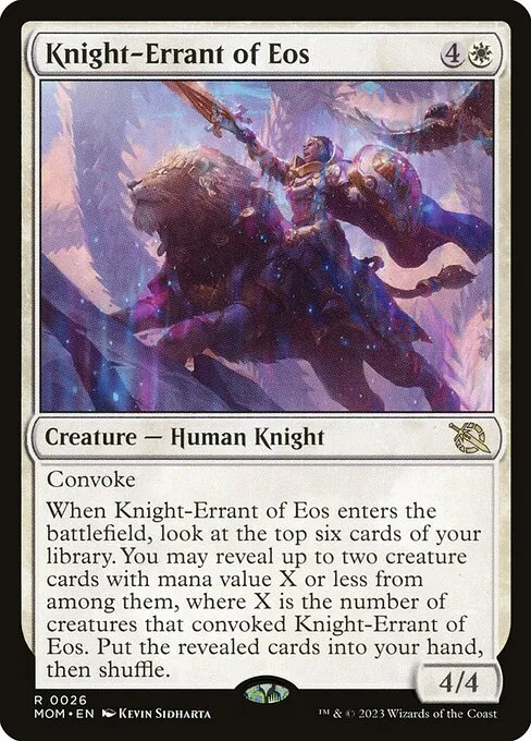 Knight-Errant of Eos — March of the Machine