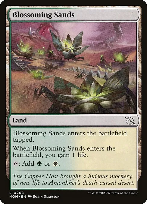 Blossoming Sands — March of the Machine